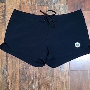 ROXY Women's Black Athletic Swim Shorts